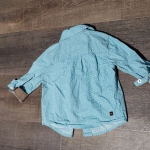 Tea infant button down shirt sz 12-18 month